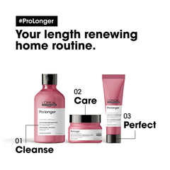 L'Oréal Professionnel Paris Pro Longer Mask - Reduces Breakage & Appearance of Split Ends For Thin & Fine Hair Types, Adds Softness & Shine