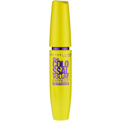 Maybelline Volum' Express The Colossal Waterproof Mascara, Volumizing, Thickening, Clump-Free Make Up Formula, Classic Black, 1 Count