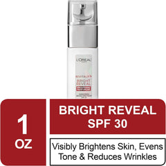 Rejuvenating Bright Day Cream: Anti-Aging with Sun Protection, Infused with Vitamin C, Pro-Retinol, & Glycolic Acid, 1 Fluid Ounce"