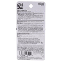 Maybelline Volum' Express The Colossal Waterproof Mascara, Volumizing, Thickening, Clump-Free Make Up Formula, Classic Black, 1 Count
